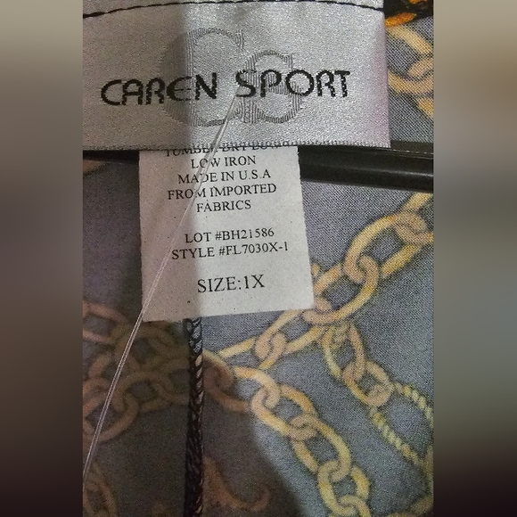 Chain Print Top - Picture 3 of 3